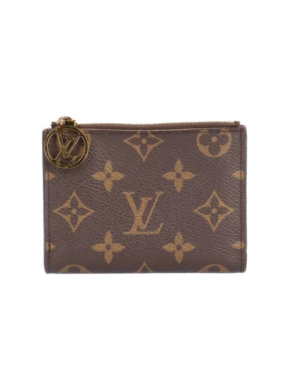 Louis Vuitton Portefeuille Lisa Monogram Bifold Wallet Canvas